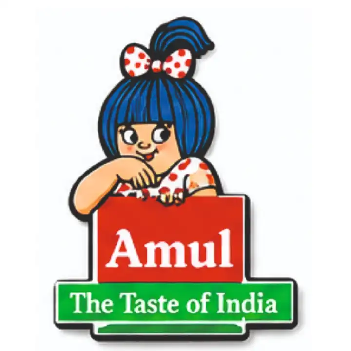 Amul Butter Girl Fridge Magnet