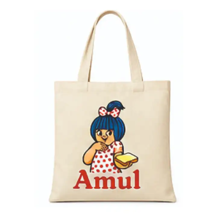 Amul Girl Tote Bag
